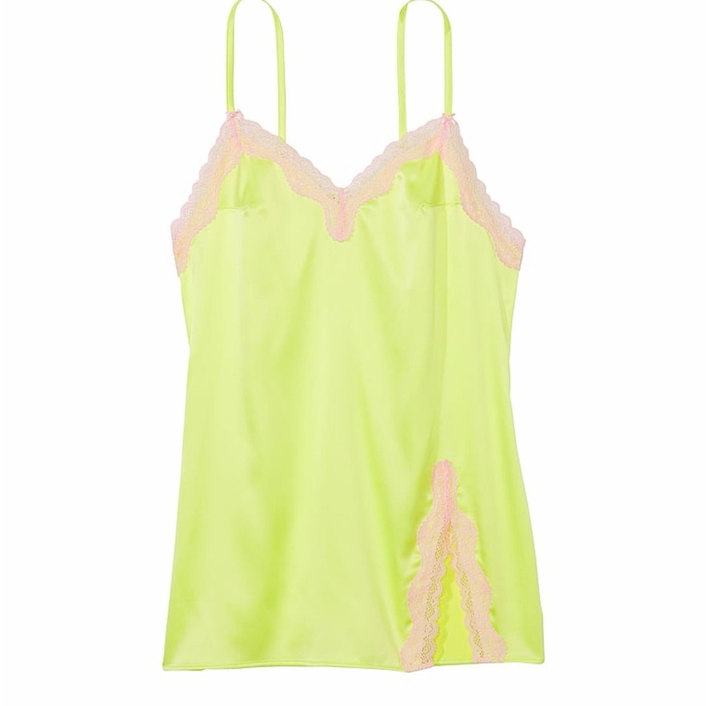 NWT Victorias Secret Tease Citron Glow Slip Dress - Picture 2 of 8